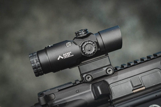 The Primary Arms GLx 2x prism scope includes a picatinny base.